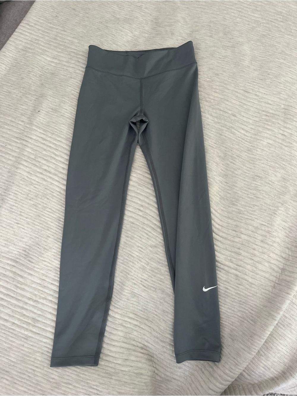 Nike Grey Dri-FIT High-Rise Leggings